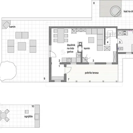 Pr' Maricki - House In Nature With Hot Tub & Sauna Hébergement de vacances